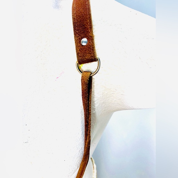 BOHEMIAN Chic Womens genuine suede bag